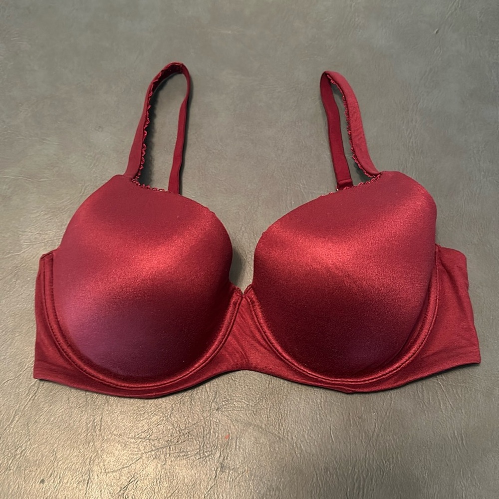 Victoria’s Secret - Body By Victoria - Lined Demi Bra - Deep Purple - 34DD